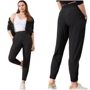 Women's 16 Athleta Brooklyn Legacy Joggers High Rise Black